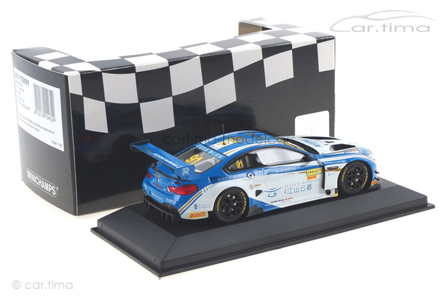 BMW M6 GT3 Macau GT Cup 2017 Marco Wittmann Minichamps 1:43 437172691 BMW M6 GT3 Macau GT Cup 2017 Marco Wittmann Minichamps 1:43 437172691