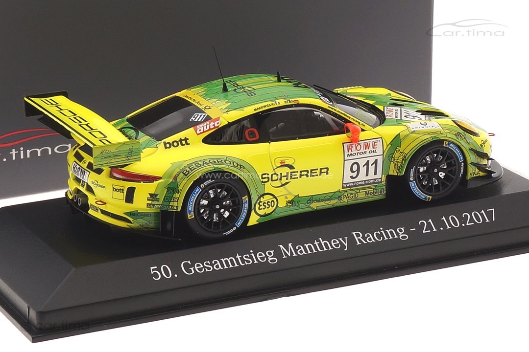 Porsche 911 GT3 R Winner 9. Lauf VLN 2017 Originalsignatur Lars Kern Minichamps 1:43 CA04318002SIG Porsche 911 GT3 R Winner 9. Lauf VLN 2017 Originalsignatur Lars Kern Minichamps 1:43 CA04318002SIG