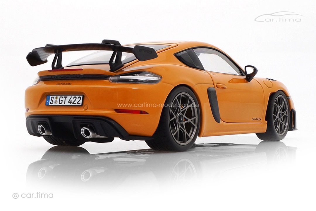 Porsche 718 Cayman GT4 RS Weissach Package Bahamagelb Norev 1:18 187252 Porsche 718 Cayman GT4 RS Weissach Package Bahamagelb Norev 1:18 187252
