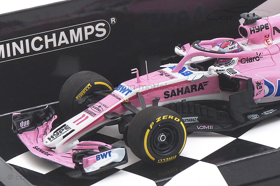 Force India F1 Team VJM11 Chinese GP 2018 Sergio Pérez Minichamps 1:43 417180011