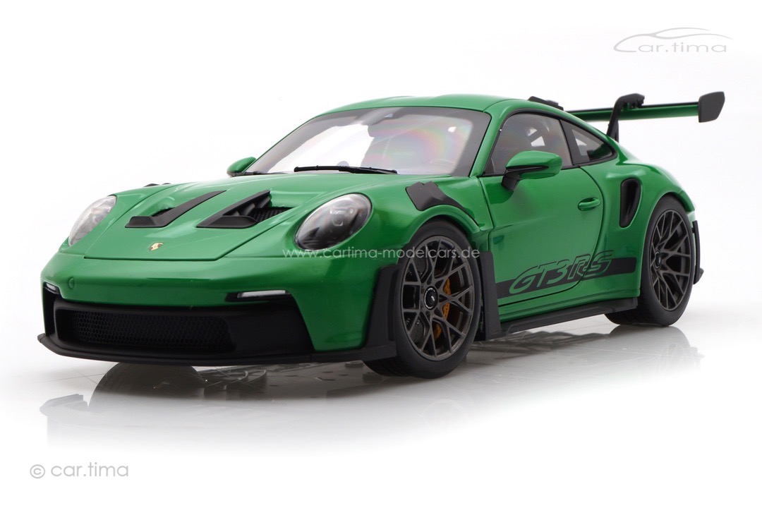 Porsche 911 (992) GT3 RS Pythongrün Norev 1:18 WAP0212820RGT3 Porsche 911 (992) GT3 RS Pythongrün Norev 1:18 WAP0212820RGT3