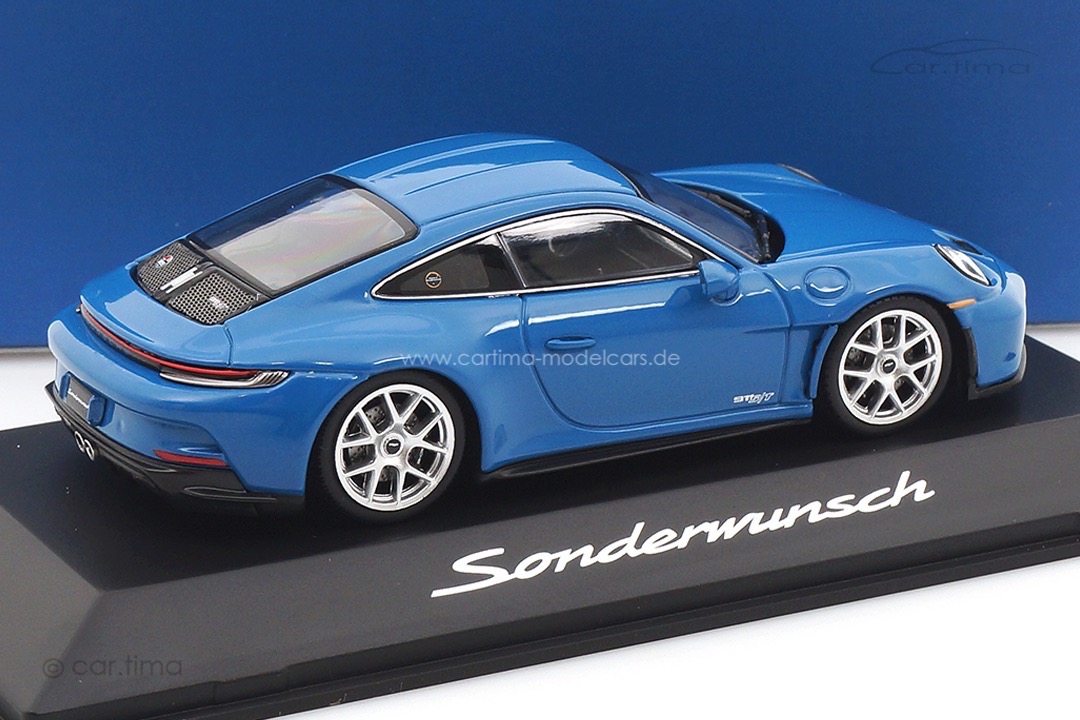 Porsche 911 (992) S/T Sonderwunsch Dani Blue Spark 1:43 WAP0204210T0ST