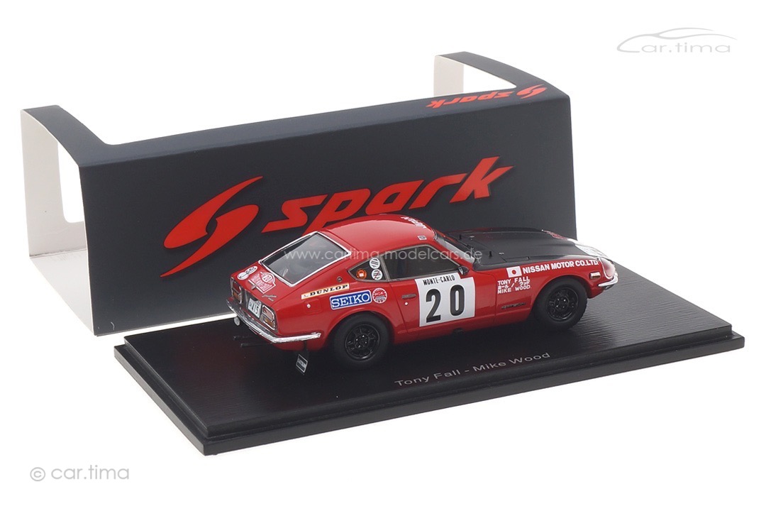 Datsun 240 Z Rallye Monte Carlo 1972 Fall/Wood Spark 1:43 S6284 Datsun 240 Z Rallye Monte Carlo 1972 Fall/Wood Spark 1:43 S6284