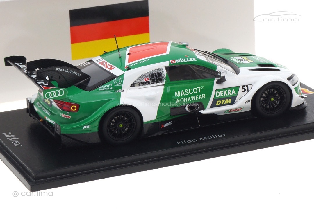 Audi RS5 DTM 2020 Nico Müller Spark 1:43 SG654 Audi RS5 DTM 2020 Nico Müller Spark 1:43 SG654