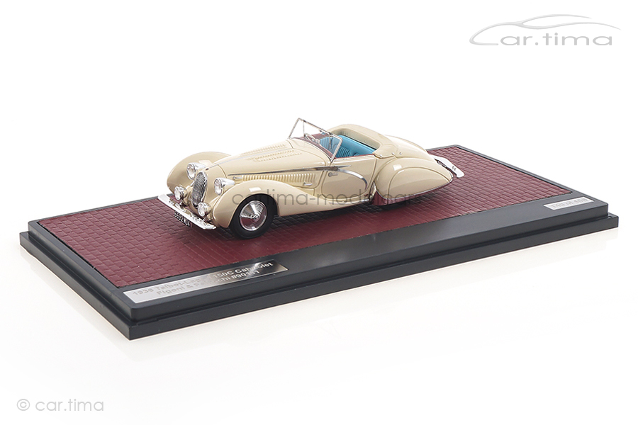 Talbot-Lago T150C Cabriolet Figoni & Falaschi 1936 weiß Matrix 1:43 MX41904-031 Talbot-Lago T150C Cabriolet Figoni & Falaschi 1936 weiß Matrix 1:43 MX41904-031
