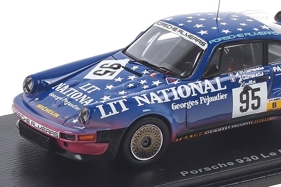 Porsche 911 Turbo (930) 24h Le Mans 1983 Almeras/Almeras/Guillot Spark 1:43 S3414 Porsche 911 Turbo (930) 24h Le Mans 1983 Almeras/Almeras/Guillot Spark 1:43 S3414