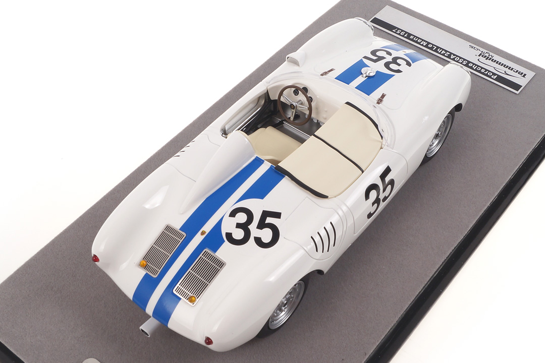 Porsche 550A RS 24h Le Mans 1957 Hugus/Godin de Beaufort Tecnomodel 1:18 TM18-141A