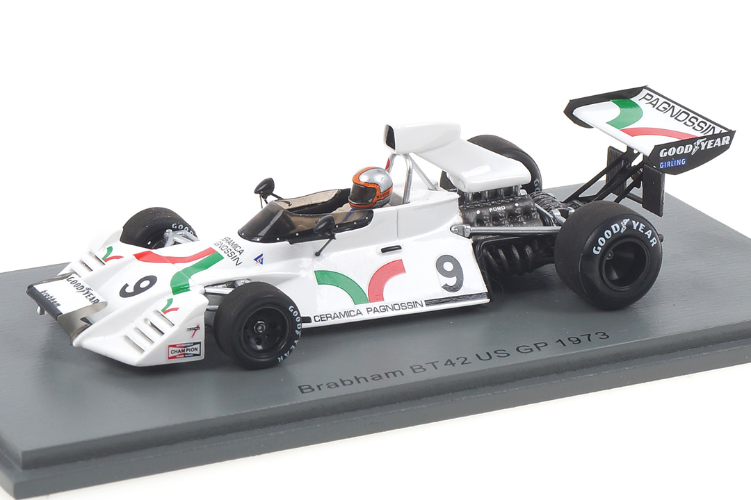 Brabham BT42 US GP 1973 John Watson Spark 1:43 S7094 Brabham BT42 US GP 1973 John Watson Spark 1:43 S7094