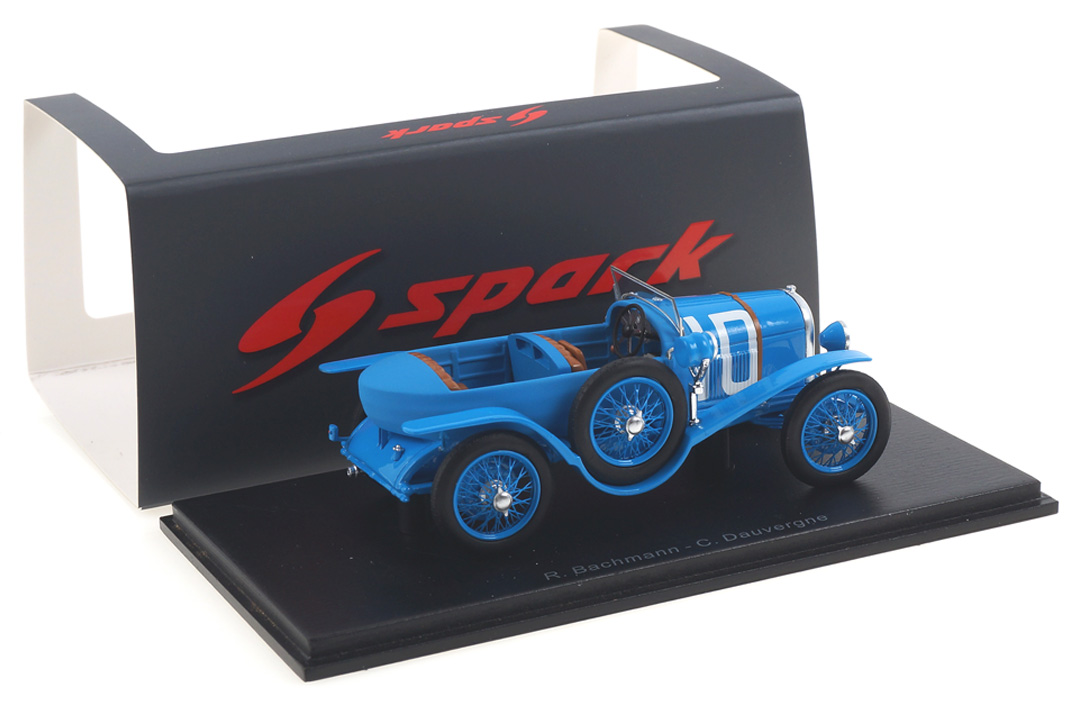 Chenard & Walker 24h Le Mans 1923 Bachmann/Dauvergne Spark 1:43 S8101 Chenard & Walker 24h Le Mans 1923 Bachmann/Dauvergne Spark 1:43 S8101