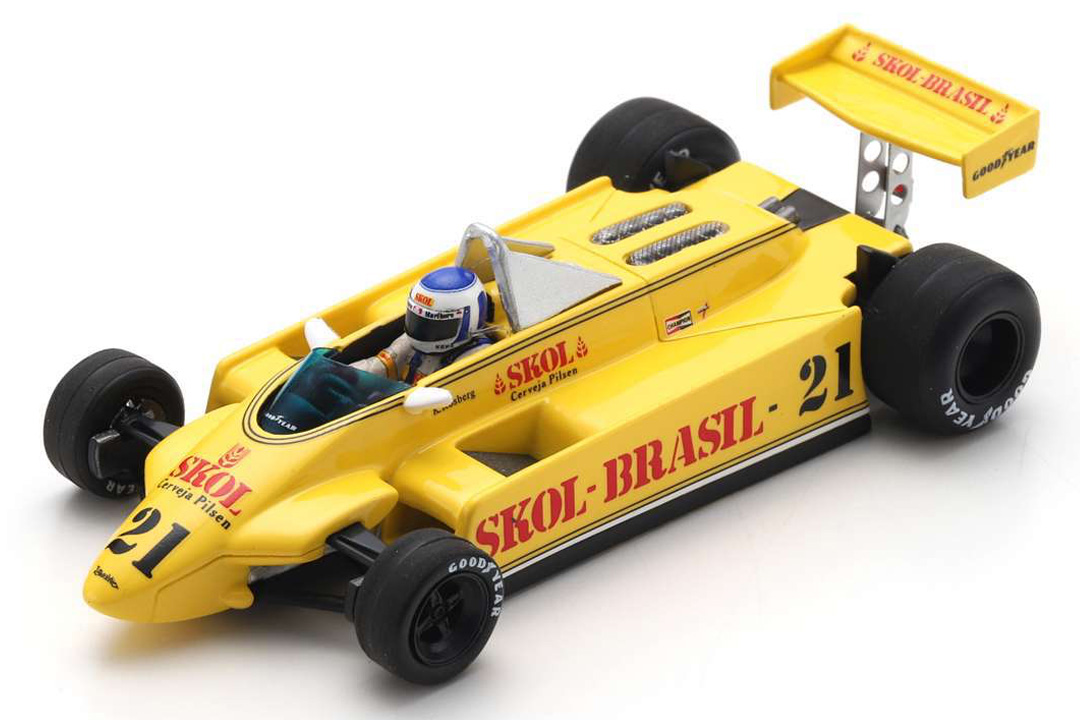 Photo Vintage F1 : Keke Rosberg Sur Fittipaldi F8C, 1981 - Pour Fans De Sport Auto !