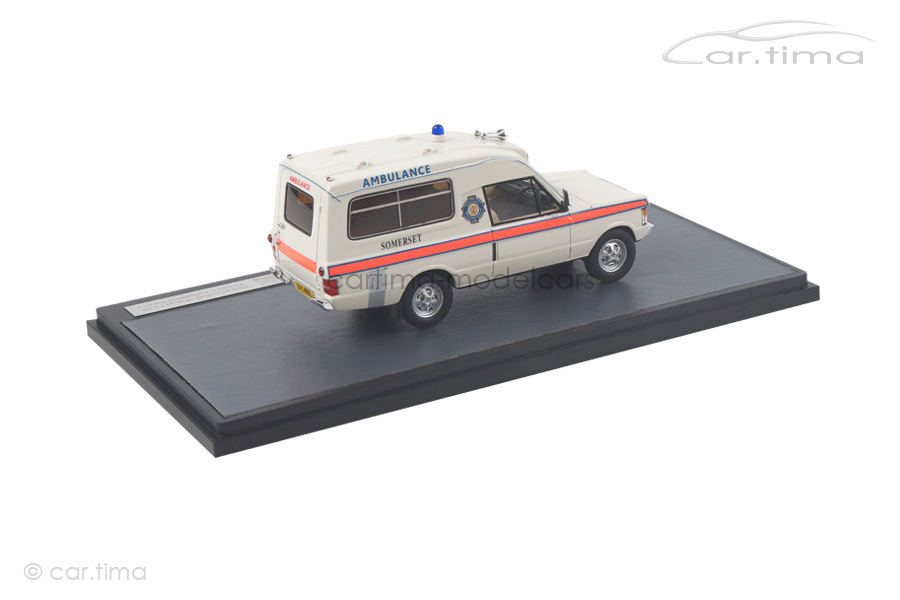 Range Rover Herbert Lomas Somerset Ambulance Service 1972 weiß Matrix Scale Models 1:43 MX11701-031 Range Rover Herbert Lomas Somerset Ambulance Service 1972 weiß Matrix Scale Models 1:43 MX11701-031