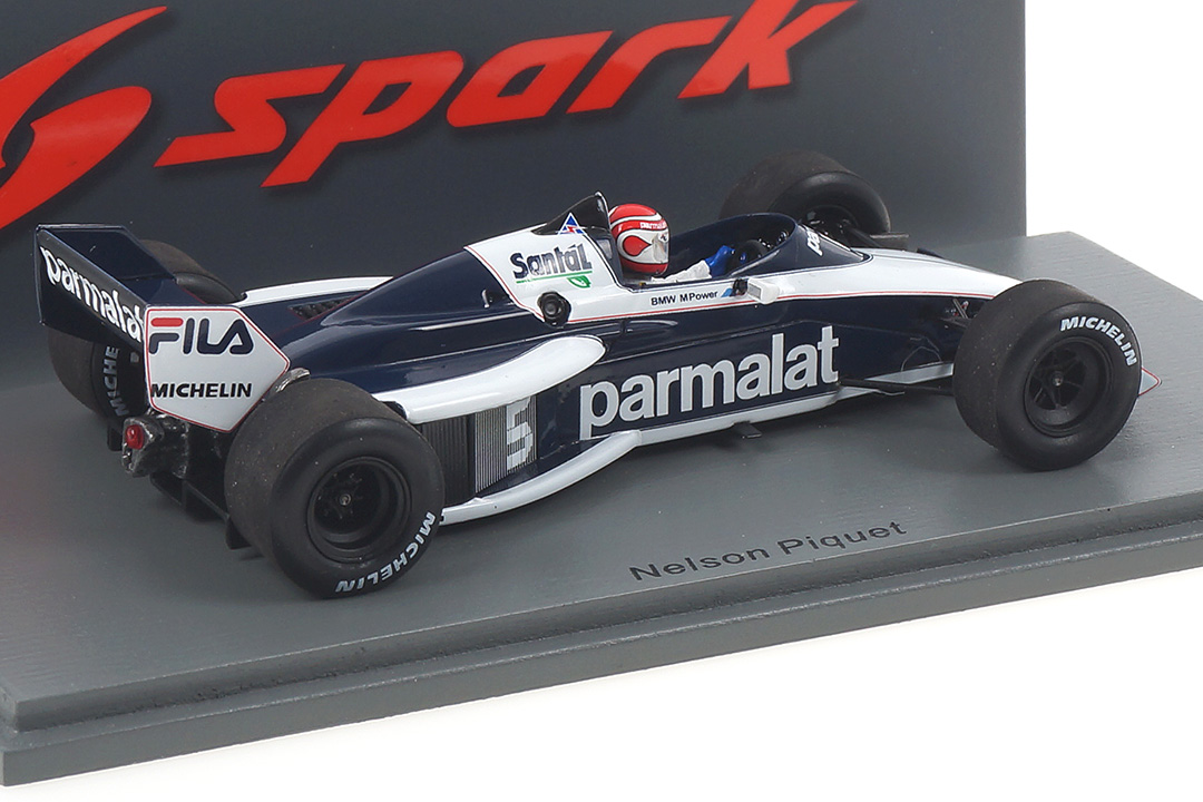 Brabham BT52B Winner Italian GP 1983 Nelson Piquet Spark 1:43 S7098 Brabham BT52B Winner Italian GP 1983 Nelson Piquet Spark 1:43 S7098