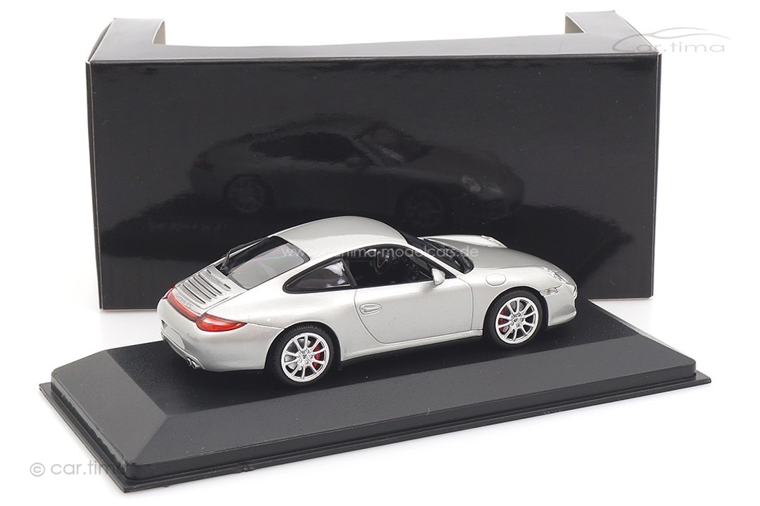 Porsche 911 (997 II) Carrera 4S Artkissilber Minichamps 1:43 400066421