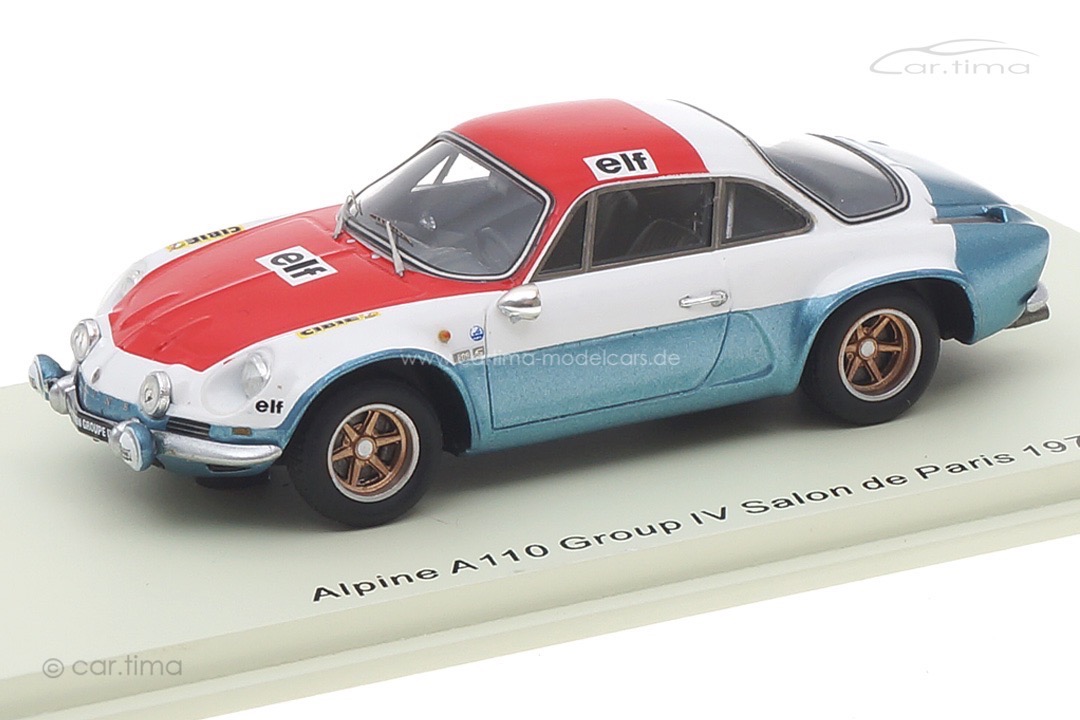 Alpine A110 Salon Paris 1972 Spark 1:43 SF247 Alpine A110 Salon Paris 1972 Spark 1:43 SF247