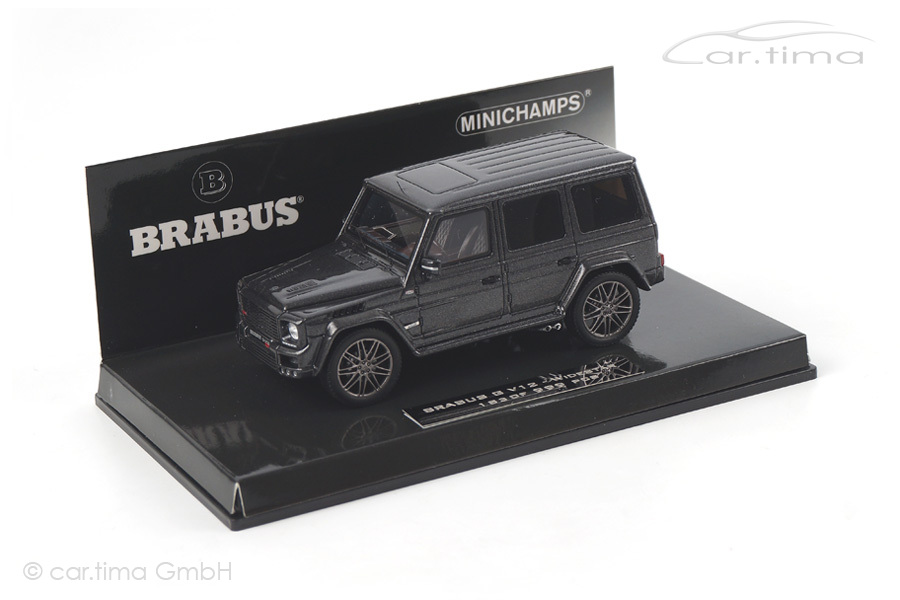 Brabus G V12 2010 grau Minichamps 1:43 437032300