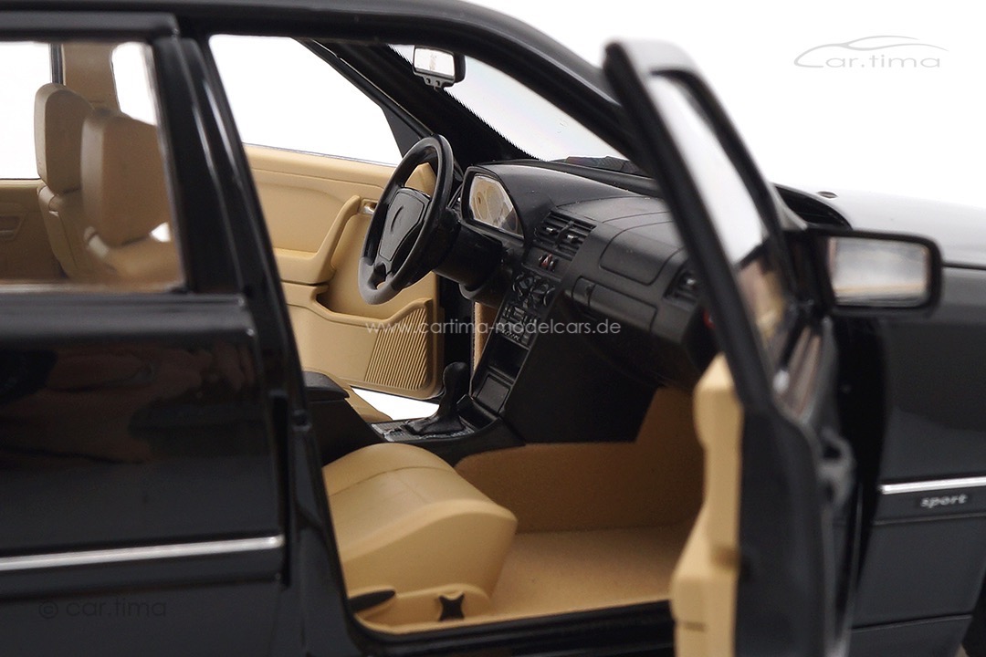 Mercedes-Benz C63 AMG W202 Limousine schwarz met. Norev 1:18 183381