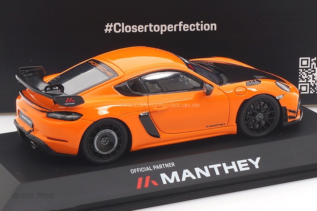 Porsche 718 Cayman GT4 RS Pastellorange Spark 1:43 WAP0206040TCAY