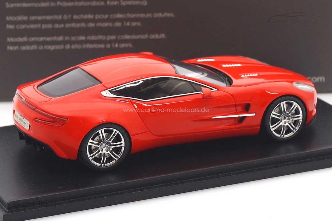 Aston Martin One-77 rot Spark cartima EXCLUSIVE 1:43 CA04311020