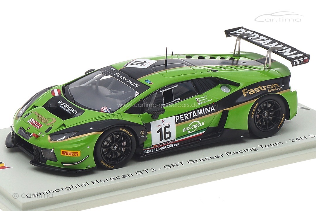 Lamborghini Huracán GT3 24h Spa 2016 Bleekemolen/Bortolotti/Ineichen Spark 1:43 SB285
