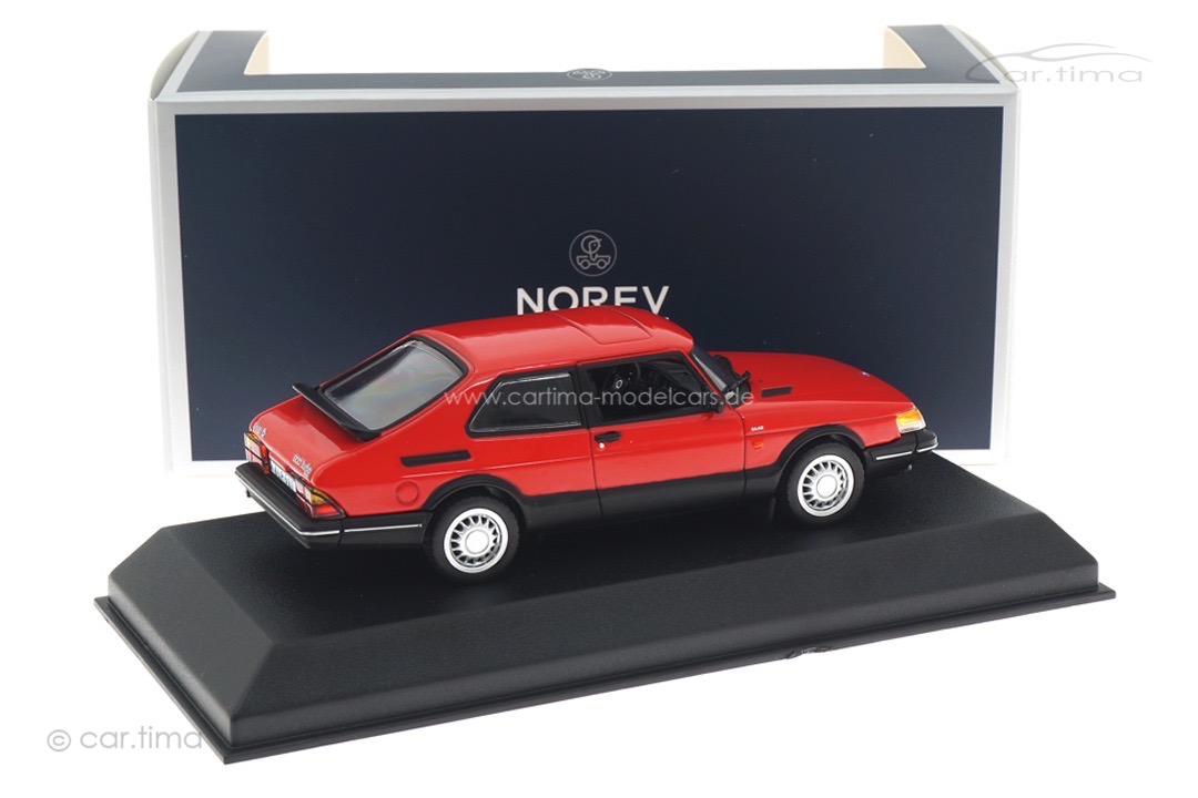 Saab 900 Turbo 16 rot Norev 1:43 810035 Saab 900 Turbo 16 rot Norev 1:43 810035