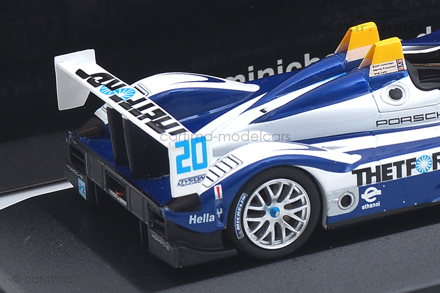 Porsche RS Spyder 12h Sebring 2008 Leitzinger/Franchitti Minichamps 1:43 400086820 Porsche RS Spyder 12h Sebring 2008 Leitzinger/Franchitti Minichamps 1:43 400086820