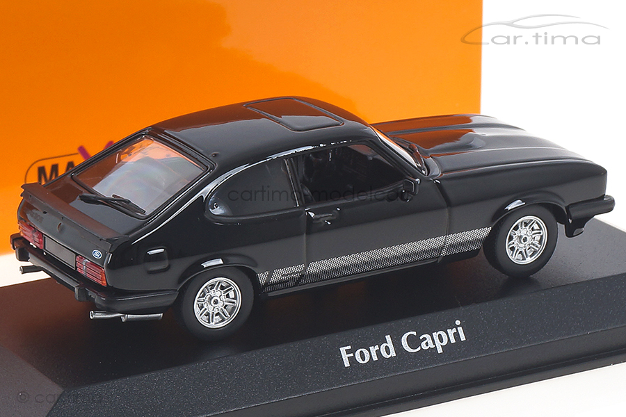 Ford Capri 1982 schwarz Minichamps 1:43 940082220 Ford Capri 1982 schwarz Minichamps 1:43 940082220