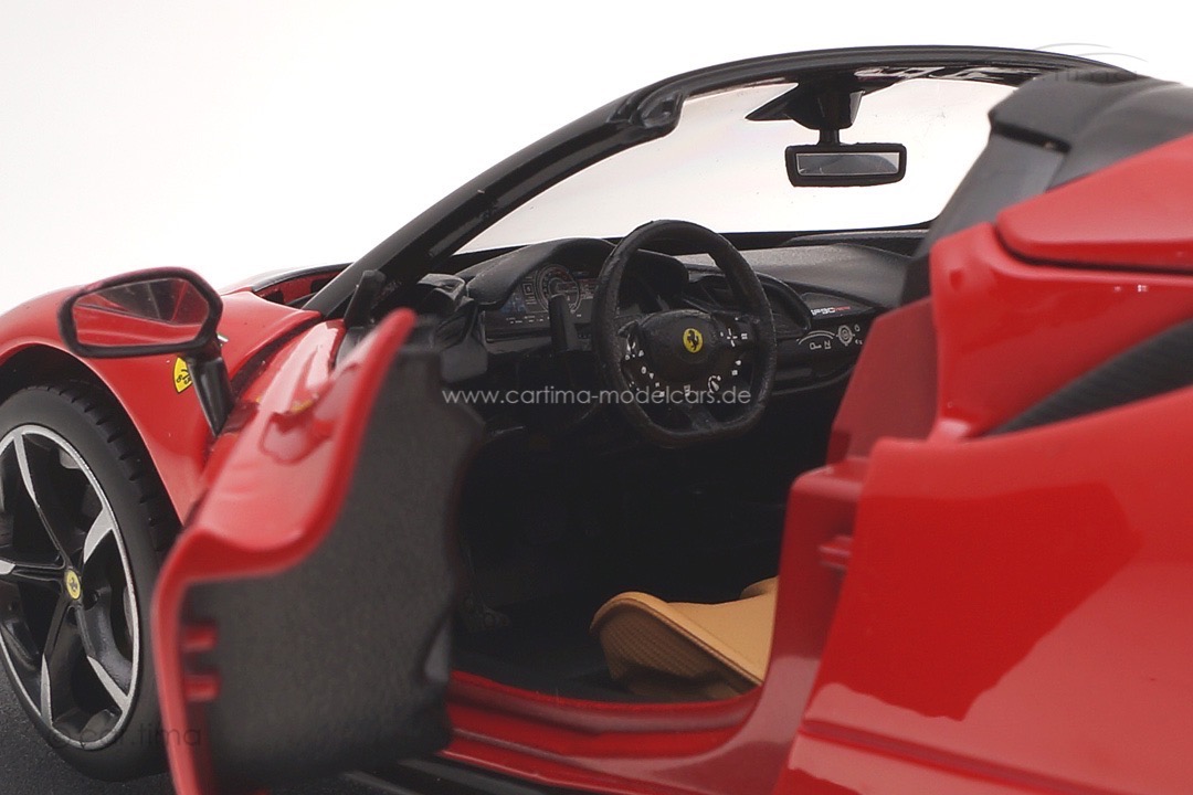 Ferrari SF90 Spider 2021 rot Bburago 1:18 18016CAR