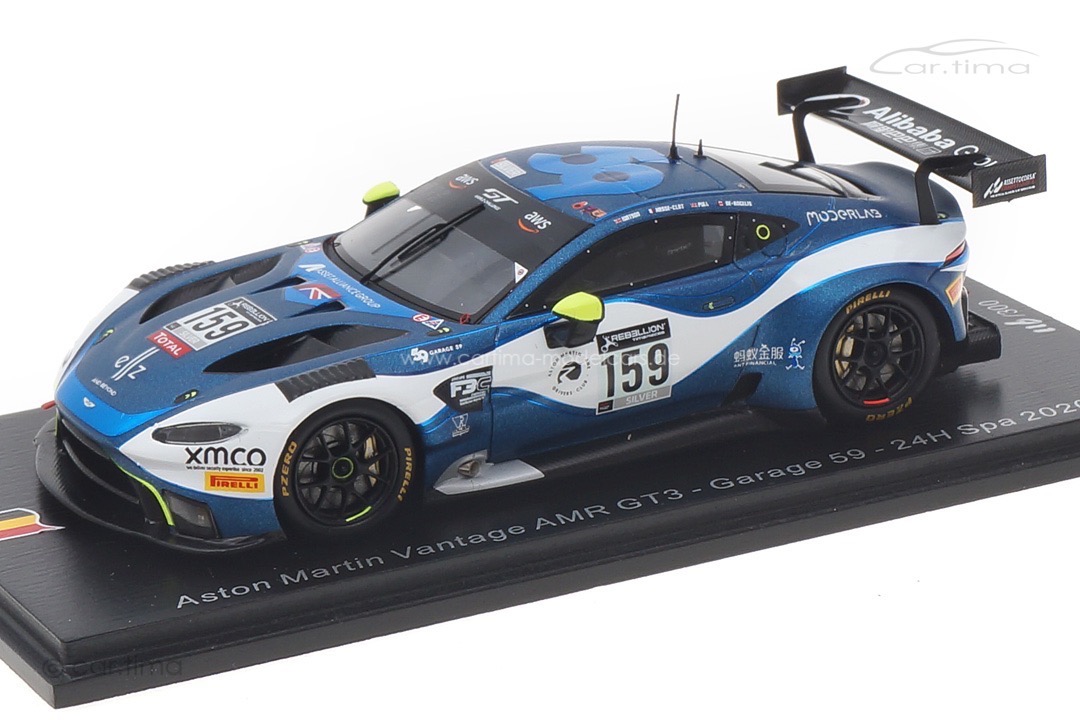 Aston Martin Vantage AMR GT3 24h Spa 2020 de Angelis/Pull/Watson Spark 1:43 SB403