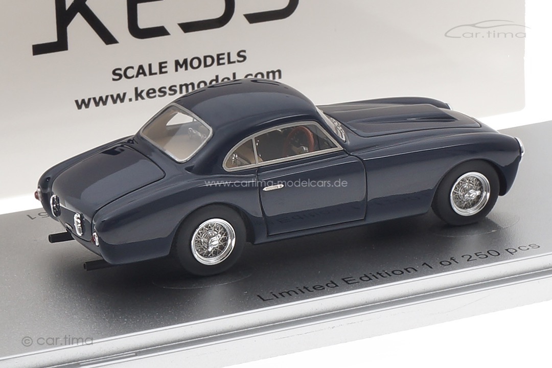 Ferrari 212 Coupé Ghia Aigle sn0137E 1951 blau Kess 1:43 KE43056291 Ferrari 212 Coupé Ghia Aigle sn0137E 1951 blau Kess 1:43 KE43056291