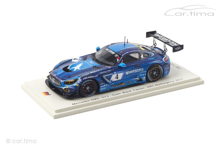 Mercedes-AMG GT3 24h Nürburgring 2017 Al Faisal/Haupt/Stolz Spark 1:43 SG316