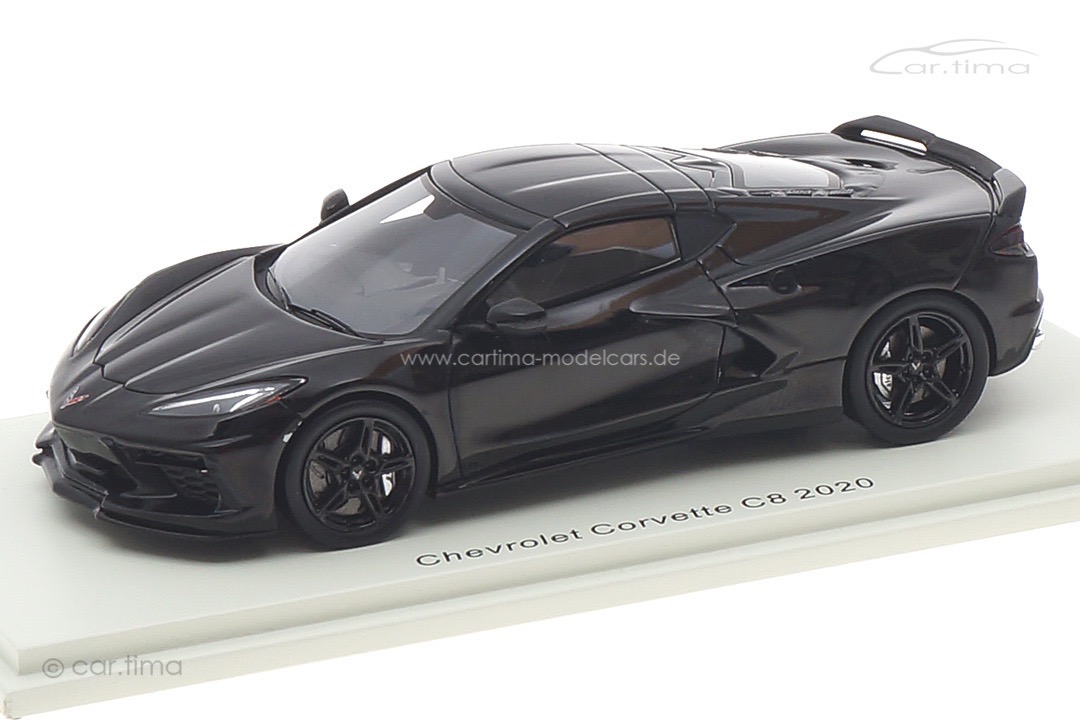Chevrolet Corvette C8 2019 schwarz Spark 1:43 S5061 Chevrolet Corvette C8 2019 schwarz Spark 1:43 S5061