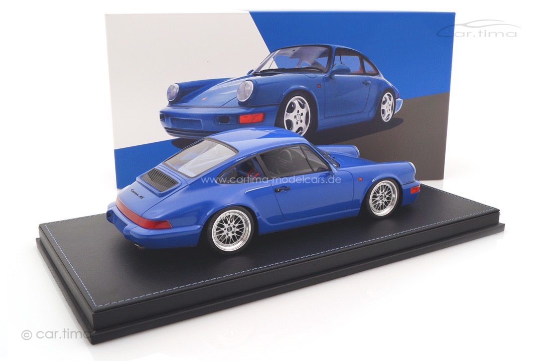 Porsche 911 (964) Carrera RS N/GT maritimblau BBS LeMans Alufelgen car.tima CUSTOMIZED 1:18