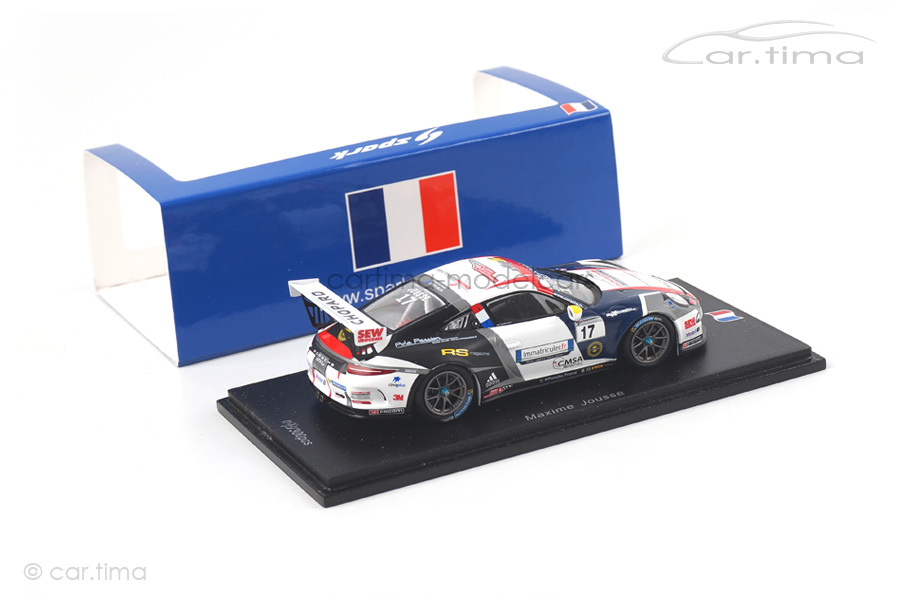 Porsche 911 (991) GT3 Cup Champion Carrera Cup France 2015 Maxime Jousse Spark 1:43 SF090