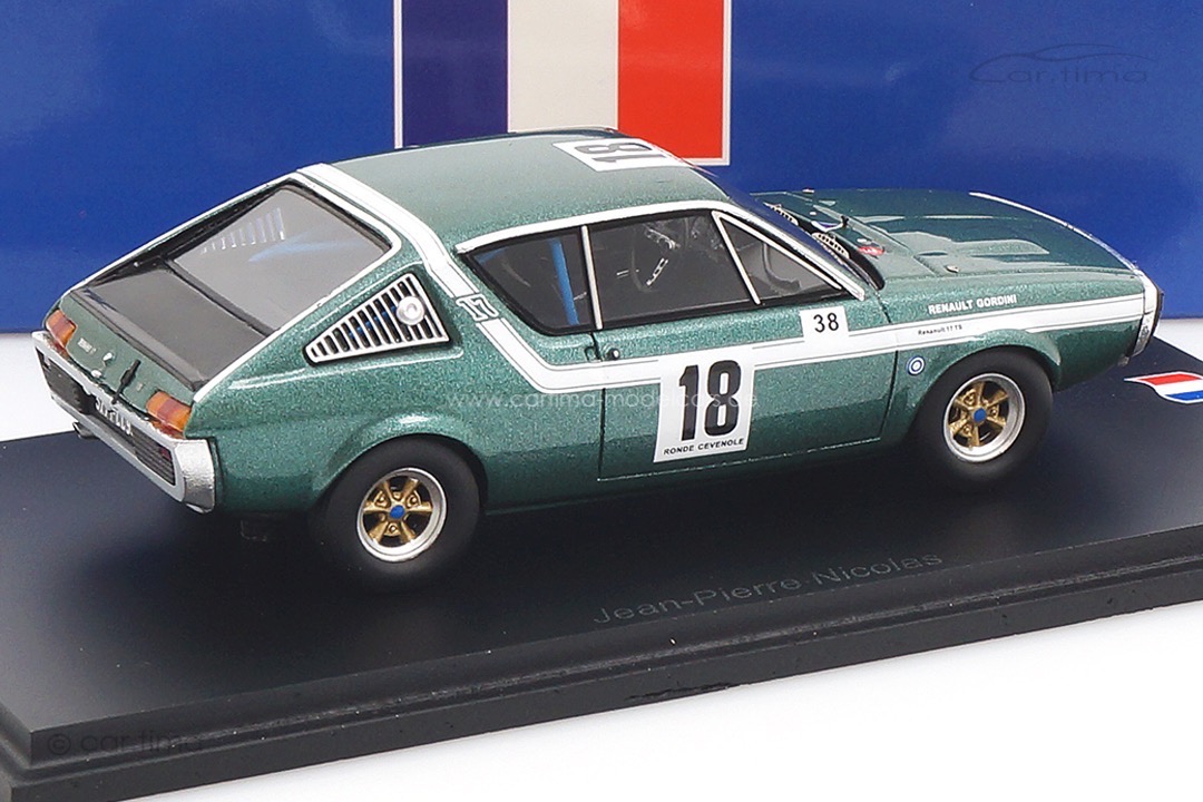Renault 17 Ronde Covenole 1972 Jean-Pierre Nicolas Spark 1:43 SF256