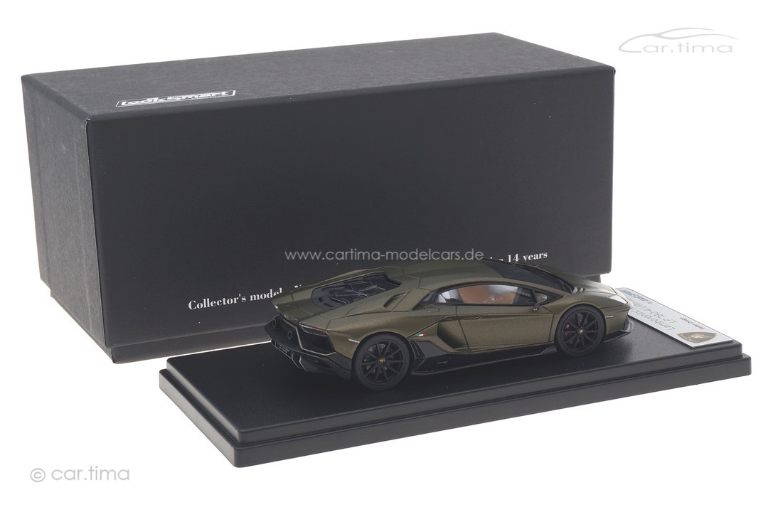 Lamborghini Aventador Ultimae Verde gea matt Looksmart 1:43 LS525E Lamborghini Aventador Ultimae Verde gea matt Looksmart 1:43 LS525E