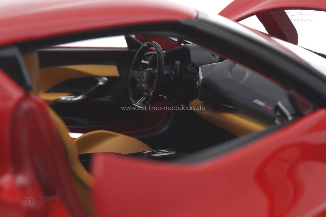 Ferrari 296 GTB Hybrid 830HP V6 2022 rot Bburago 1:18 18-16018 Ferrari 296 GTB Hybrid 830HP V6 2022 rot Bburago 1:18 18-16018