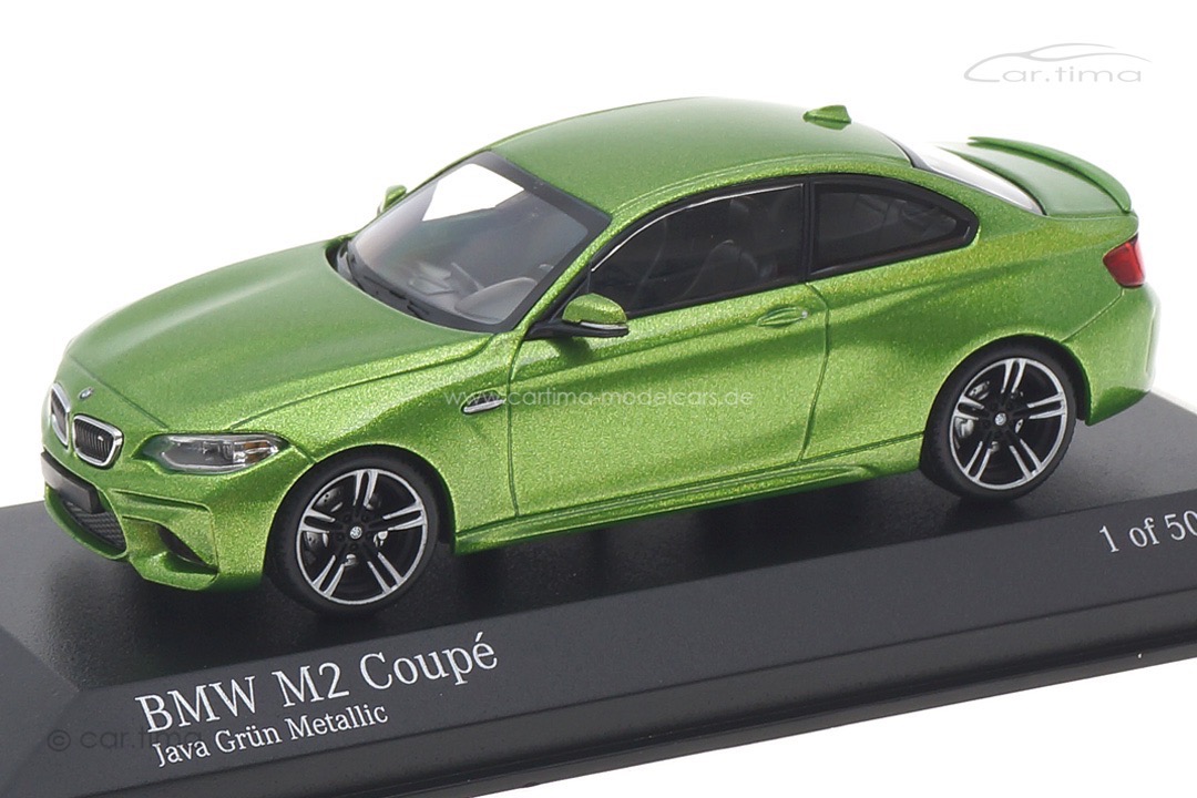 BMW M2 Coupé 2016 grün met. Minichamps 1:43 410026107 BMW M2 Coupé 2016 grün met. Minichamps 1:43 410026107