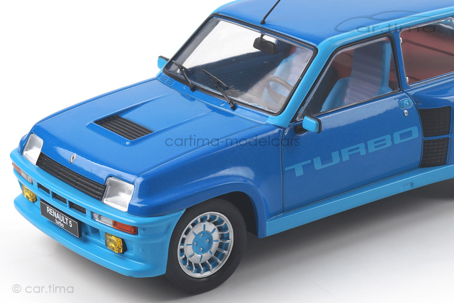 Renault 5 Turbo 1 1981 blau met. IXO Models 1:18 18CMC005 Renault 5 Turbo 1 1981 blau met. IXO Models 1:18 18CMC005