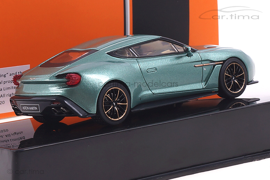 Aston Martin V12 Vanquish Zagato grün met. IXO 1:43 MOC302 Aston Martin V12 Vanquish Zagato grün met. IXO 1:43 MOC302
