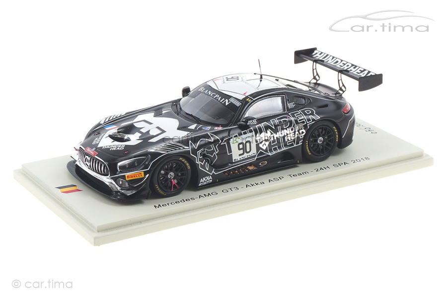 Mercedes-AMG GT3 24h Spa 2018 Manchester/Szymkowiak/Schiller Spark 1:43 SB220 Mercedes-AMG GT3 24h Spa 2018 Manchester/Szymkowiak/Schiller Spark 1:43 SB220