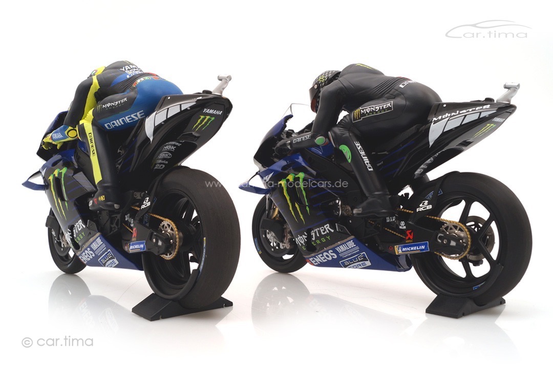 Set Yamaha YZR-M1 Test Valencia 2019 Hamilton/Rossi Minichamps 1:12 122194446