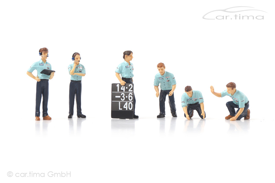 Pit Crew Set Tyrrell TSM 1:43 TSM12AC13