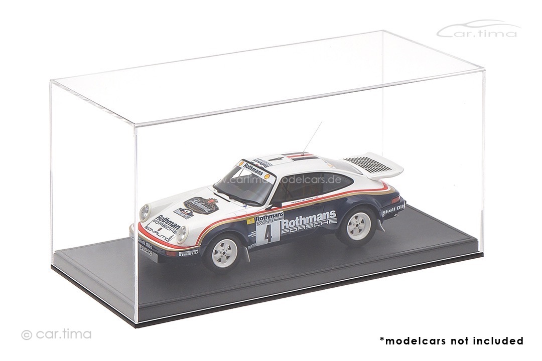 Vitrine/Showcase Leder Optik schwarz 32,2cm x 16,1cm x 15,9cm (L/B/H) car.tima EXCLUSIVE 1:18 Vitrine/Showcase Leder Optik schwarz 32,2cm x 16,1cm x 15,9cm (L/B/H) car.tima EXCLUSIVE 1:18