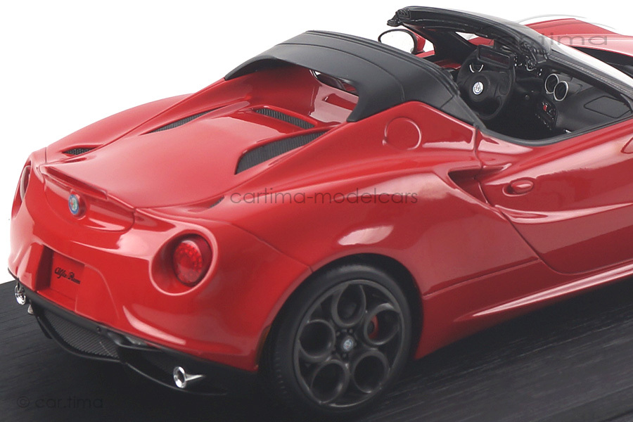 Alfa Romeo 4C Spider Rosso Alfa TopSpeed 1:18 TS0016 Alfa Romeo 4C Spider Rosso Alfa TopSpeed 1:18 TS0016