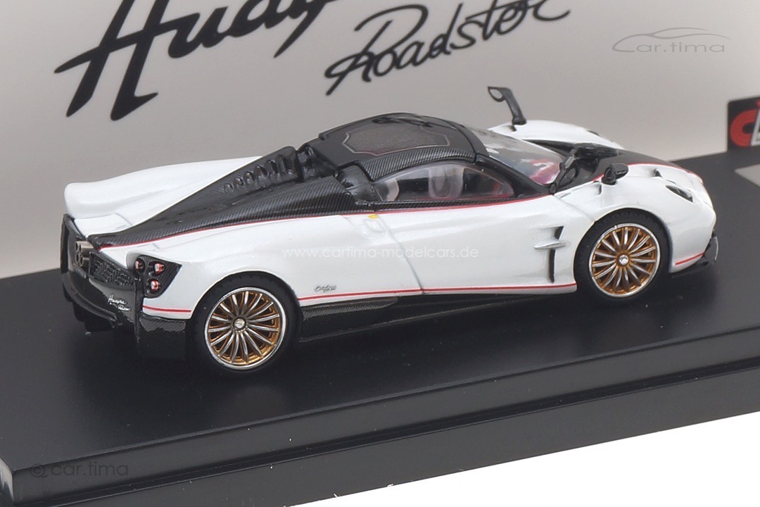 Pagani Huayra Roadster weiß LCD Models 1:64 LCD64015-BW