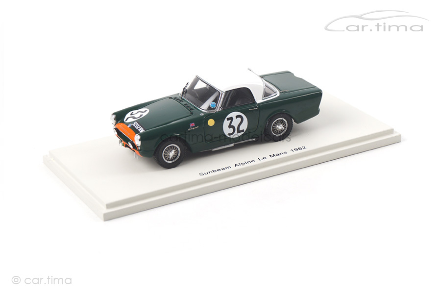 Sunbeam Alpine 24h Le Mans 1962 Harper/Procter Spark 1:43 S4050 Sunbeam Alpine 24h Le Mans 1962 Harper/Procter Spark 1:43 S4050