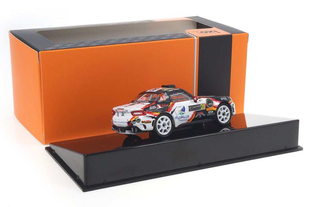 Fiat 124 RGT Abarth Rallye Monte Carlo 2020 Caprasse/Herman IXO 1:43 RAM753 Fiat 124 RGT Abarth Rallye Monte Carlo 2020 Caprasse/Herman IXO 1:43 RAM753