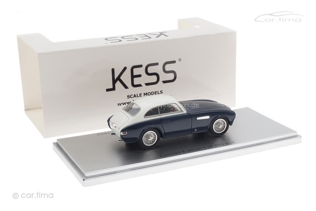 Ferrari 225 S Vignale Berlinetta sn0178ED 1952 blau/weiß Kess 1:43 KE43056251 Ferrari 225 S Vignale Berlinetta sn0178ED 1952 blau/weiß Kess 1:43 KE43056251