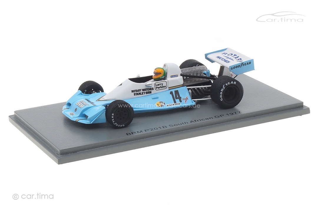 BRM P201B GP Süd Afrika 1977 Larry Perkins Spark 1:43 S5709 BRM P201B GP Süd Afrika 1977 Larry Perkins Spark 1:43 S5709