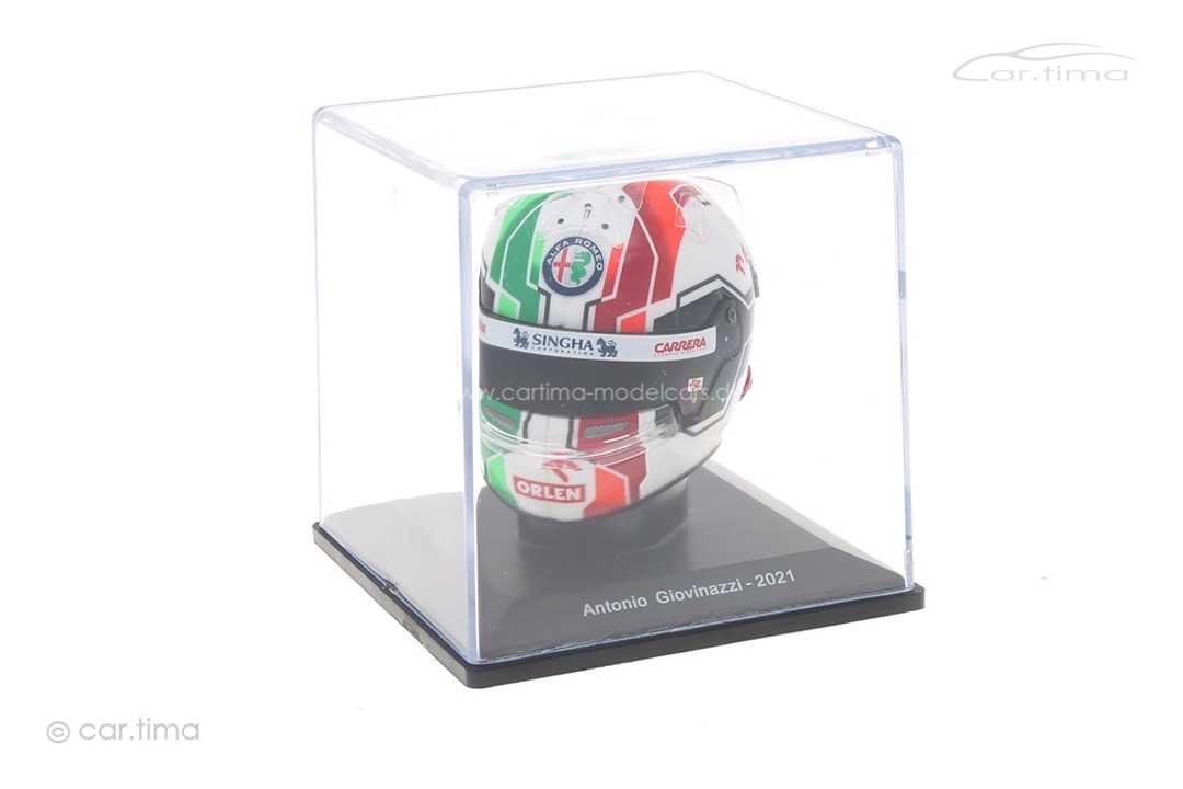 Helm/Helmet Antonio Giovinazzi Alfa Romeo 2021 Spark 1:5 5HF059
